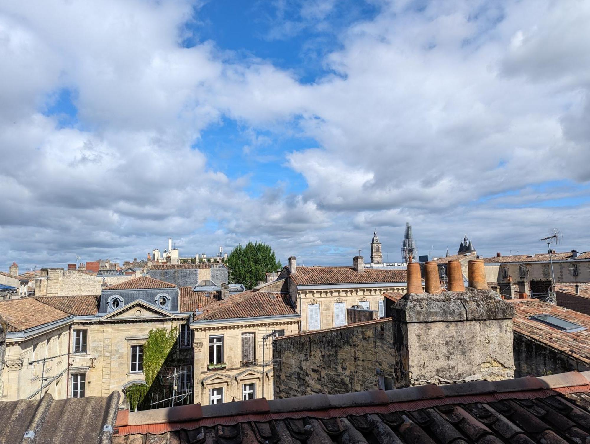 Cocon Lumineux Sous Les Toits De Bordeaux Apartment Exterior foto